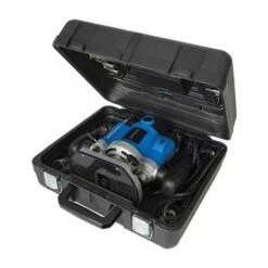 SILVERLINE - Défonceuse à Vitesse Variable 2050 W - 230V - Avec 5 Pinces De Serrage ! 7 SILVERLINE - Défonceuse à Vitesse Variable 2050 W - 230V - Avec 5 Pinces De Serrage ! -Magasin D'Outils Pour La Maison De Qualité 124799 Silverline defonceuse avec malette de transport