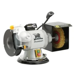 PEUGEOT - ENERGYGRIND-150BP Touret à Meuler Pivotant Meule-brosse 350W