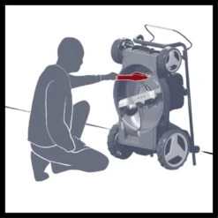 EINHELL - GC-PM 56/2 S HW Tondeuse à Gazon Thermique Tractée 56 Cm 173 Cc 2,8kW 2200m² -Magasin D'Outils Pour La Maison De Qualité 71gSLyCWOgL. AC SL1500