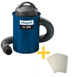 SCHEPPACH - HA1000 Aspirateur Tonneau 50 Litres 183m3/h - 1100 W (avec Adaptateurs) -Magasin D'Outils Pour La Maison De Qualité Aspirateur scheppachLot de sacs