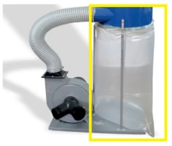 JEAN L'EBENISTE - FM300 Aspirateur Mobile à Copeaux MONO Ou TRI - 160L 1500 W/2 CV -Magasin D'Outils Pour La Maison De Qualité Capture 270