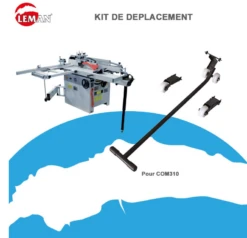 LEMAN - COM310T Combinée 5 Opérations 310mm - 400V - 50Hz / 3800W - 5CV -Magasin D'Outils Pour La Maison De Qualité Capture 641 1