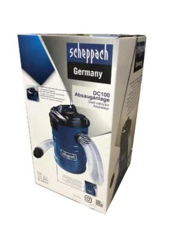 SCHEPPACH - DC100 - Aspirateur Tonneau 65 L - 215 M3/h - Avec Lot D'adaptateurs -Magasin D'Outils Pour La Maison De Qualité Carton transport DC100 Scheppach