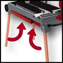 EINHELL - TE-TC 620 U - Coupe Carrelage Radial - Longueur / Hauteur De Coupe 62 Mm - 30 Mm - 900 W -Magasin D'Outils Pour La Maison De Qualité Coupe carreaux radial TETC260U avec pieds repliables