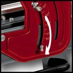 EINHELL - TE-TC 620 U - Coupe Carrelage Radial - Longueur / Hauteur De Coupe 62 Mm - 30 Mm - 900 W -Magasin D'Outils Pour La Maison De Qualité Coupe carreaux radial inclinaison lame a 45