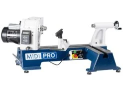 DRECHSELMEISTER - MIDI PRO - Tour à Bois Modulaire 450 Mm Avec Poupée Principale Pivotante Et Mobile - 735 W -Magasin D'Outils Pour La Maison De Qualité DRECHSELMEISTER MIDI PRO Tour a Bois Modulaire 450 mm av 1