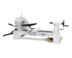 DRECHSELMEISTER - TWISTER FU-180 TV - Tour à Bois D'établi 560 Mm Avec Tête Pivotante Et Variateur De Fréquence