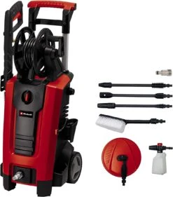 EINHELL - TE-HP 140 Nettoyeur Haute Pression 220-240 V | 50 Hz 1900 W 140 Bar 1,2 L Avec Accessoires