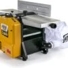 FEMI-JOBLINE - PF204 Cyclone Dégauchisseuse-Raboteuse Avec Aspirateur Intégré - 1500 W - Largeur 210 Mm