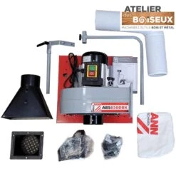 HOLZMANN - Pack Tour à Bois 460 Mm D460FXL Et Aspirateur Pour Tour à Bois ABS850DBK -Magasin D'Outils Pour La Maison De Qualité HOLZMANN Pack Tour a Bois 460 mm D460FXL et Aspirateur p 1