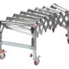 HOLZMANN - RB9A - Convoyeur à Rouleaux Extensible 500 à 1400 Mm - Largeur 500 Mm - Charge 130 Kg