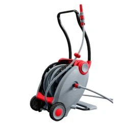 HOLZMANN - WSR40PRO Enrouleur Automatique De Tuyau + 40 M De Tuyau PVC Et Chariot Dévidoir -Magasin D'Outils Pour La Maison De Qualité HOLZMANN WSR40PRO Enrouleur automatique de tuyau 40 M de 1