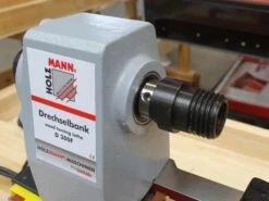 HOLZMANN - D300F Tour à Bois 305 Mm Pour Débutant Avec Variateur 230V 250 W -Magasin D'Outils Pour La Maison De Qualité Holzmann D300F Tour a Bois 305 mm pour debutant adaptate