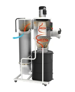 JET - JCDC-20-M - Système D'aspiration Cyclonique - Volume Aspiration : 2159 M3/h 230V-50Hz 1500W 2CV -Magasin D'Outils Pour La Maison De Qualité JET JCDC 20M Systeme d aspiration Cyclonique Volu