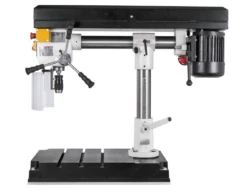 JET - JRD-387A - Perceuse Radiale - 400V - 9 Vitesses - Avec Socle Et Mandrin 16mm -Magasin D'Outils Pour La Maison De Qualité JRD387A Perceuse radiale avec socle