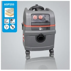 LEMAN - KIT225255 Aspirateur Eau Et Poussière ASP255 + Ponceuse Girafe POG225 -Magasin D'Outils Pour La Maison De Qualité LEMAN ASPIRATEUR ASP255 ET PONCEUSE POG225 KIT225255 2