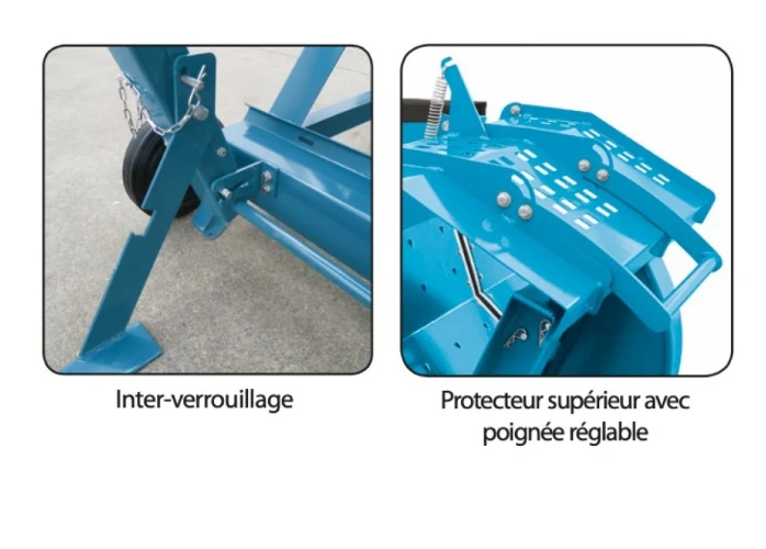 LEMAN - LOSAB601LC Scie à Bûche Ø 600mm - 3500 W - 4,7 CV - Ø De Coupe : 210 Mm + Lame Carbure Z40 Alternée Anti-recul 2 LEMAN - LOSAB601LC Scie à Bûche Ø 600mm - 3500 W - 4,7 CV - Ø De Coupe : 210 Mm + Lame Carbure Z40 Alternée Anti-recul – Image 2