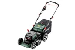 METABO - RM 36-18 LTX BL 46 - Tondeuse à Batterie Largeur De Coupe 46 Cm - 7 Hauteurs De Coupe - 18 V