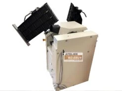 JET - RDJ-310 - Dégauchisseuse-Raboteuse 310 Mm - 400V- Fabrication Europeéenne -Magasin D'Outils Pour La Maison De Qualité Machine avec tables de degauchissage relevees vue arrier