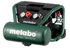 METABO - Power 180-5 W OF Compresseur Pneumatique 1100W - 8 Bar - 5L - 75L / Min