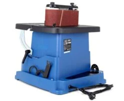 SCHEPPACH - OSM600 Ponceuse Oscillante Bande 100x610mm 450W 220-240V 50Hz -Magasin D'Outils Pour La Maison De Qualité OSM600 scheppach vue arriere