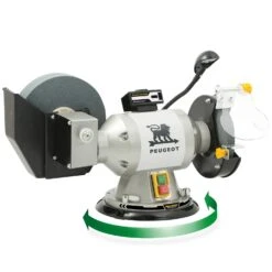 PEUGEOT - ENERGYGRIND-150MEP Touret à Meuler Pivotant Meule/meule Eau 350W -Magasin D'Outils Pour La Maison De Qualité PEUGEOT ENERGYGRIND 150MEP Touret a meuler pivotant m 1