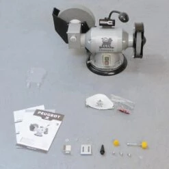 PEUGEOT - ENERGYGRIND-150MEP Touret à Meuler Pivotant Meule/meule Eau 350W -Magasin D'Outils Pour La Maison De Qualité PEUGEOT ENERGYGRIND 150MEP Touret a meuler pivotant m 9