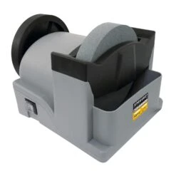 PEUGEOT - ENERGYGRIND-200 Aiguiseuse à Eau + Meule à Morfiler Puissance 90 W, Diamètre 200 Mm