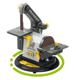 PEUGEOT - EnergySand-127 Combiné Ponceur Pivotant 250W 750x25mm Diamètre 127mm -Magasin D'Outils Pour La Maison De Qualité PEUGEOT EnergySand 127 Combine ponceur pivotant 250W 750 2
