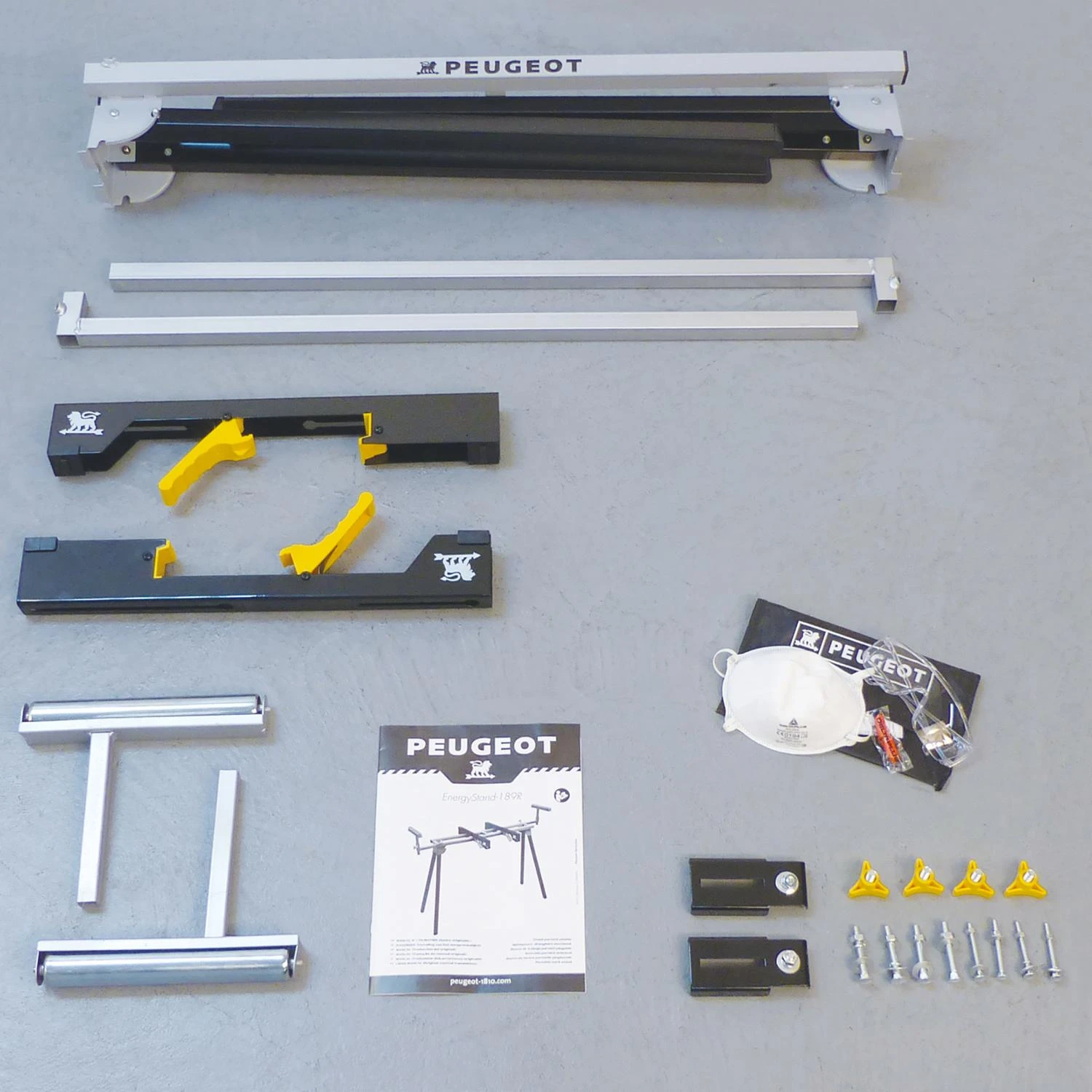PEUGEOT - EnergyStand-189R Support De Scie Universel Hauteur 880 Mm, Largeur 1000 Mm, Système Pliant 8 PEUGEOT - EnergyStand-189R Support De Scie Universel Hauteur 880 Mm, Largeur 1000 Mm, Système Pliant – Image 8