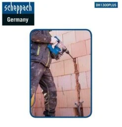 SCHEPPACH - DH1300PLUS - Perforateur 4 Fonctions - 4500 Coups/min - 1250 W -Magasin D'Outils Pour La Maison De Qualité Perforateur de chantier DH1300PLUS Scheppach
