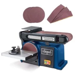 SCHEPPACH - BTS900 Ponceuse à Bande Et à Disque Avec 3 Bandes Abrasives Et 3 Disques 230-240V 50Hz -Magasin D'Outils Pour La Maison De Qualité SCHEPPACH BTS900 Ponceuse a bande et a disque avec 3 ban 5