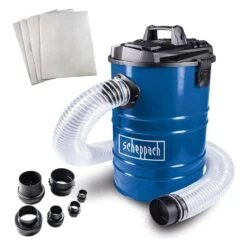 SCHEPPACH - DC100 - Aspirateur Tonneau 65 L - 215 M3/h - Avec Lot D'adaptateurs