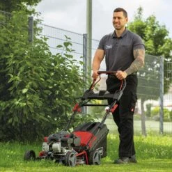 SCHEPPACH - MS150-46E Tondeuse Thermique Autotractée Avec Démarrage électrique Largeur De 46 Cm -Magasin D'Outils Pour La Maison De Qualité SCHEPPACH MS150 46E Tondeuse thermique autotractee avec 7