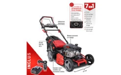 SCHEPPACH - MS173-51E Tondeuse Thermique Avec Démarreur électrique Largeur De 51 Cm -Magasin D'Outils Pour La Maison De Qualité SCHEPPACH MS173 51E Tondeuse thermique avec demarreur el 2