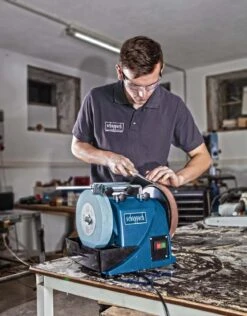 SCHEPPACH - TIGER 2000S Affûteuse à Eau - Meule Ø 200 X 40 - 120W -Magasin D'Outils Pour La Maison De Qualité SCHEPPACH TIGER 2000S Affuteuse a eau Meule o 200 x 40 1 1 1