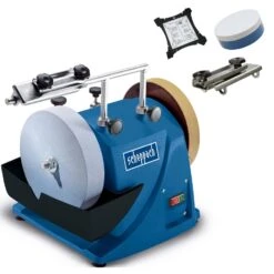 SCHEPPACH - TIGER 2000S Affûteuse à Eau - Meule Ø 200 X 40 - 120W -Magasin D'Outils Pour La Maison De Qualité SCHEPPACH TIGER 2000S Affuteuse a eau Meule o 200 x 40 1 3