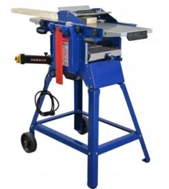 BELMASH - SDR2200 - Raboteuse Dégauchisseuse Combinée - 2200W - Largeur De Dégauchissage 270 Mm -Magasin D'Outils Pour La Maison De Qualité SDR2200 avec socle BEPK1 Belmash