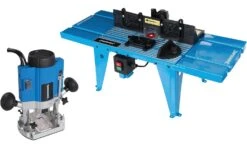 SILVERLINE - Pack Défonceuse Sous Table + Défonceuse Plongeante