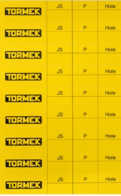 TORMEK - PL-01 Set D'Étiquettes De Profil