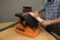 TRITON - TSPST450 - Ponceuse Oscillante à Bande Et à Cylindre - Bande 100 X 610mm - Manchons 13 à 51 Mm -Magasin D'Outils Pour La Maison De Qualité TRITON TSPST450 UK Ponceuse Oscillante a Bande et a Cyli 1