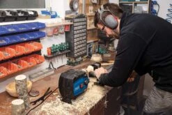 SCHEPPACH - DM600VARIO - Tour à Bois D'Etabli Avec Variateur Electronique - 550 W - Entre-Pointes 600 Mm -Magasin D'Outils Pour La Maison De Qualité Tour a bois compact Scheppach DM600VARIO 1