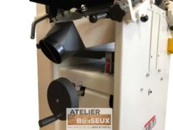 JET - RDJ-310 - Dégauchisseuse-Raboteuse 310 Mm - 400V- Fabrication Europeéenne -Magasin D'Outils Pour La Maison De Qualité Vue de la section rabotage