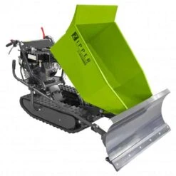 ZIPPER - ZI-MD500HST - Mini-Dumper Thermique à Chenilles Avec Lame - Moteur 6800 W - 3 Vitesses -Magasin D'Outils Pour La Maison De Qualité ZIMD500HST MiniDumper Thermique Zipper avec benne 500 Kg