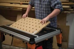 TRITON - TWX7 - Workcentre - Poste De Travail Modulaire Multi-fonctions -Magasin D'Outils Pour La Maison De Qualité etabli de travail pliable triton TWX7 1