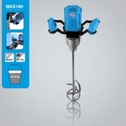 LEMAN - MAX181 Malaxeur 2 Vitesses - Ø160 Mm 1800 W / 2,4 CV Avec 1 Turbine