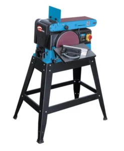 LEMAN - PON250 Combiné Ponceur En 250mm + Piétement - 230 V - 50Hz / 800 W - 1,1 CV 1400 T/min - 517 M/min