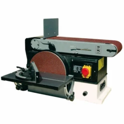 LEMAN - PON250 Combiné Ponceur En 250mm + Piétement - 230 V - 50Hz / 800 W - 1,1 CV 1400 T/min - 517 M/min -Magasin D'Outils Pour La Maison De Qualité leman pon250 2 1414309254