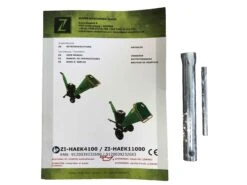 ZIPPER - ZI-HAEK11000 Broyeur De Végétaux Thermique Professionnel 9000W - Diamètre Max. 120 Mm -Magasin D'Outils Pour La Maison De Qualité notice utilisation broyeur zipper 2