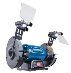 Scheppach - SM150LB Touret - Meule Ø 150 Mm - 400 W (Brosse Métallique Et Meule Sèche) 10 Scheppach - SM150LB Touret - Meule Ø 150 Mm - 400 W (Brosse Métallique Et Meule Sèche) -Magasin D'Outils Pour La Maison De Qualité nouveaute scheppach touret sm150lb meule o 150 mm 1